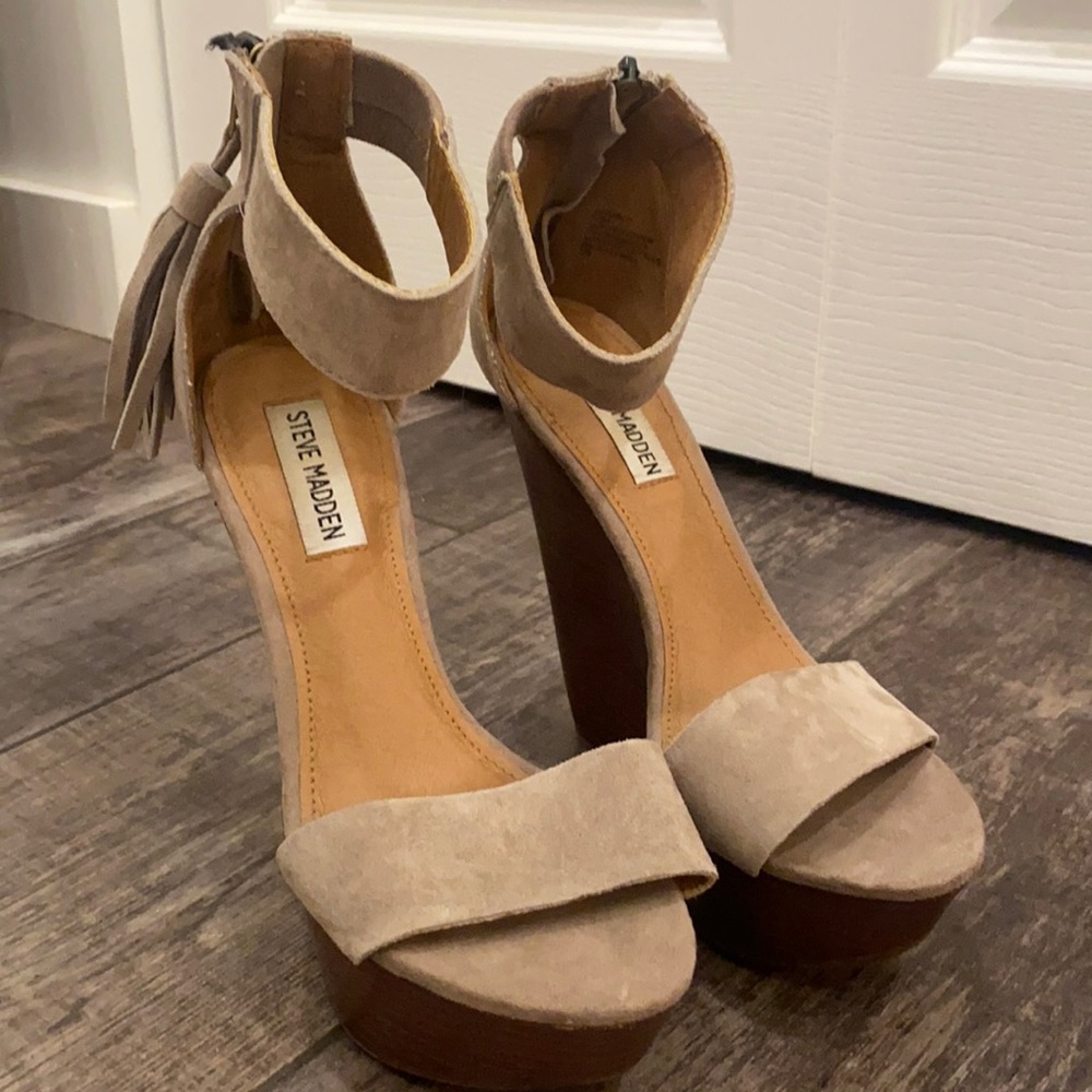 Taupe Steve Madden Heels